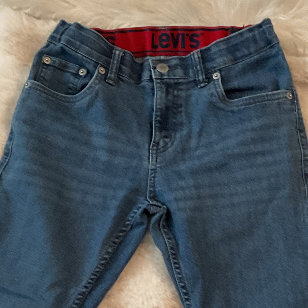 LEVI’S 511•Boys Classic Dark Blue Denim Jeans•14 - Picture 6 of 14